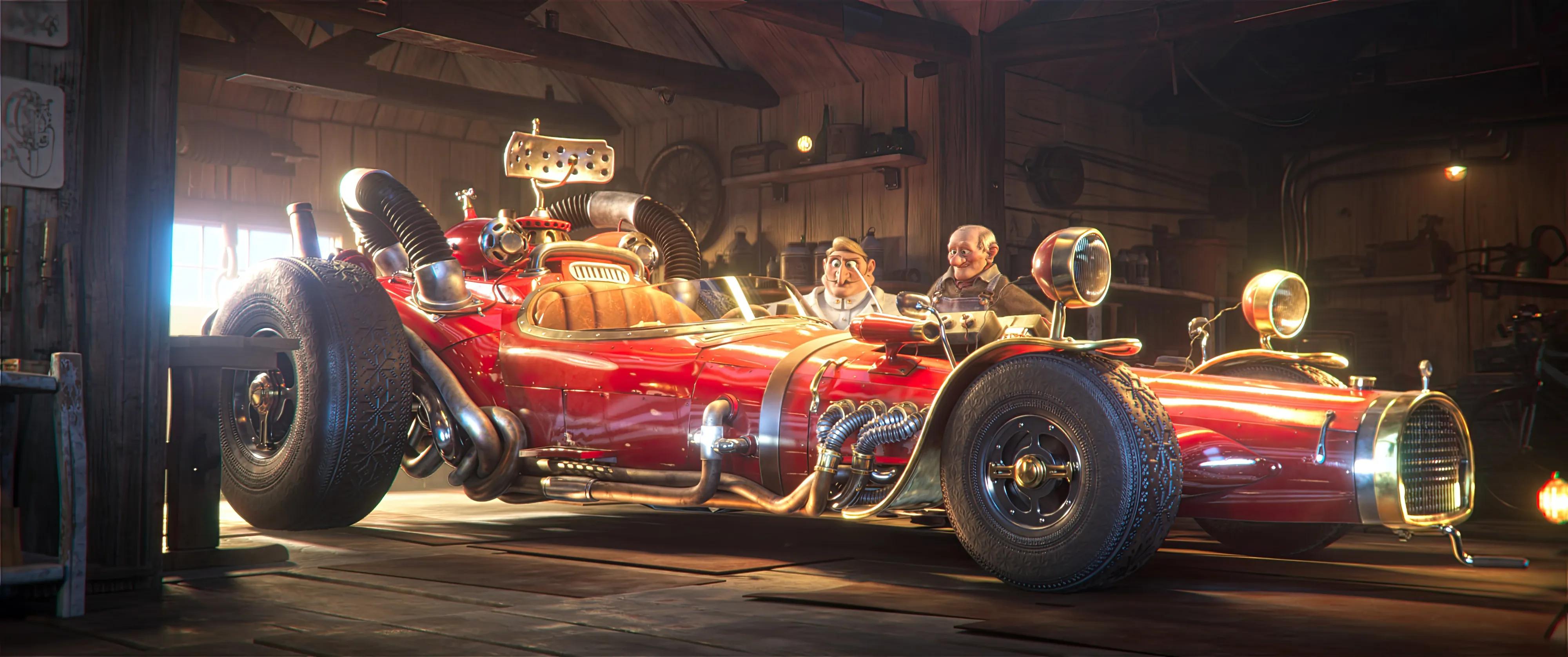 Bilde fra 'Flåklypa - Fra Paris til pyramidene'