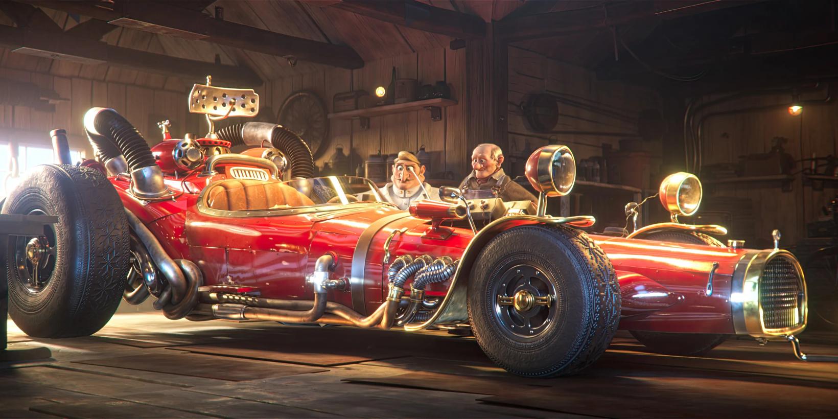 Bilde fra 'Flåklypa - Fra Paris til pyramidene'