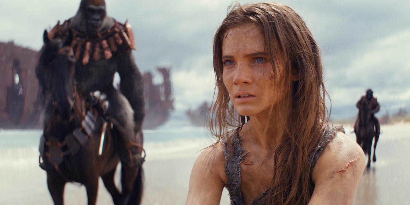 Freya Allan i Planet for the Kingdom of the Apes
