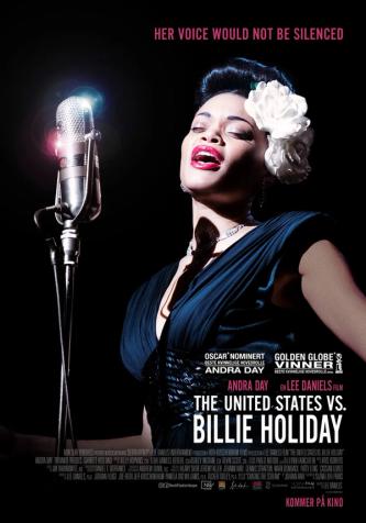 Plakat for 'The United States vs. Billie Holiday'