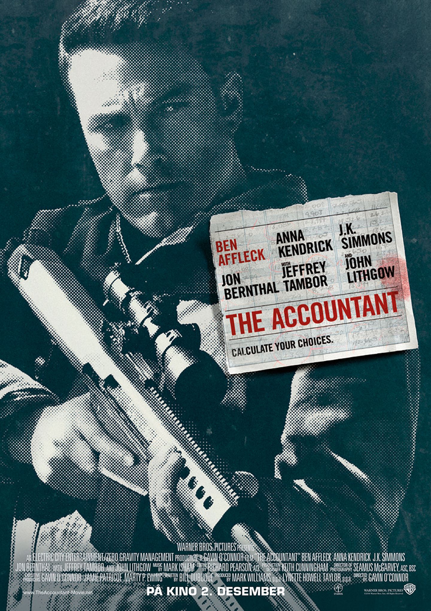 Plakat for 'The Accountant'