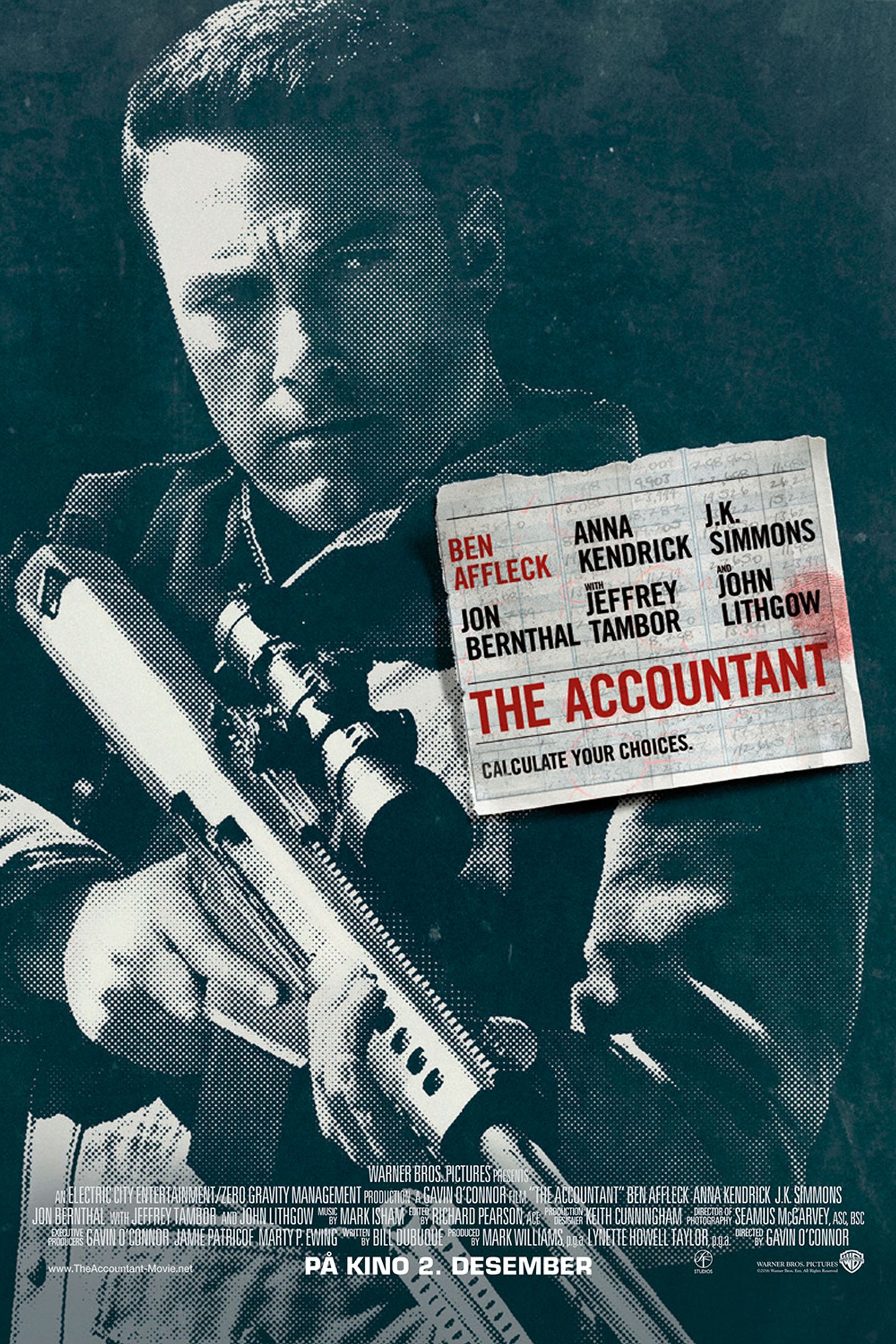 Plakat for 'The Accountant'