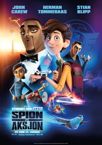 Plakat for 'Spion i aksjon'