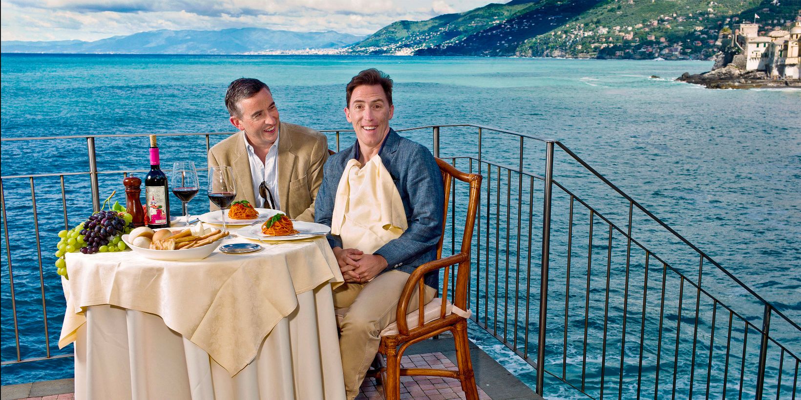 Steve Coogan og Rob Brydon i The Trip to Greece