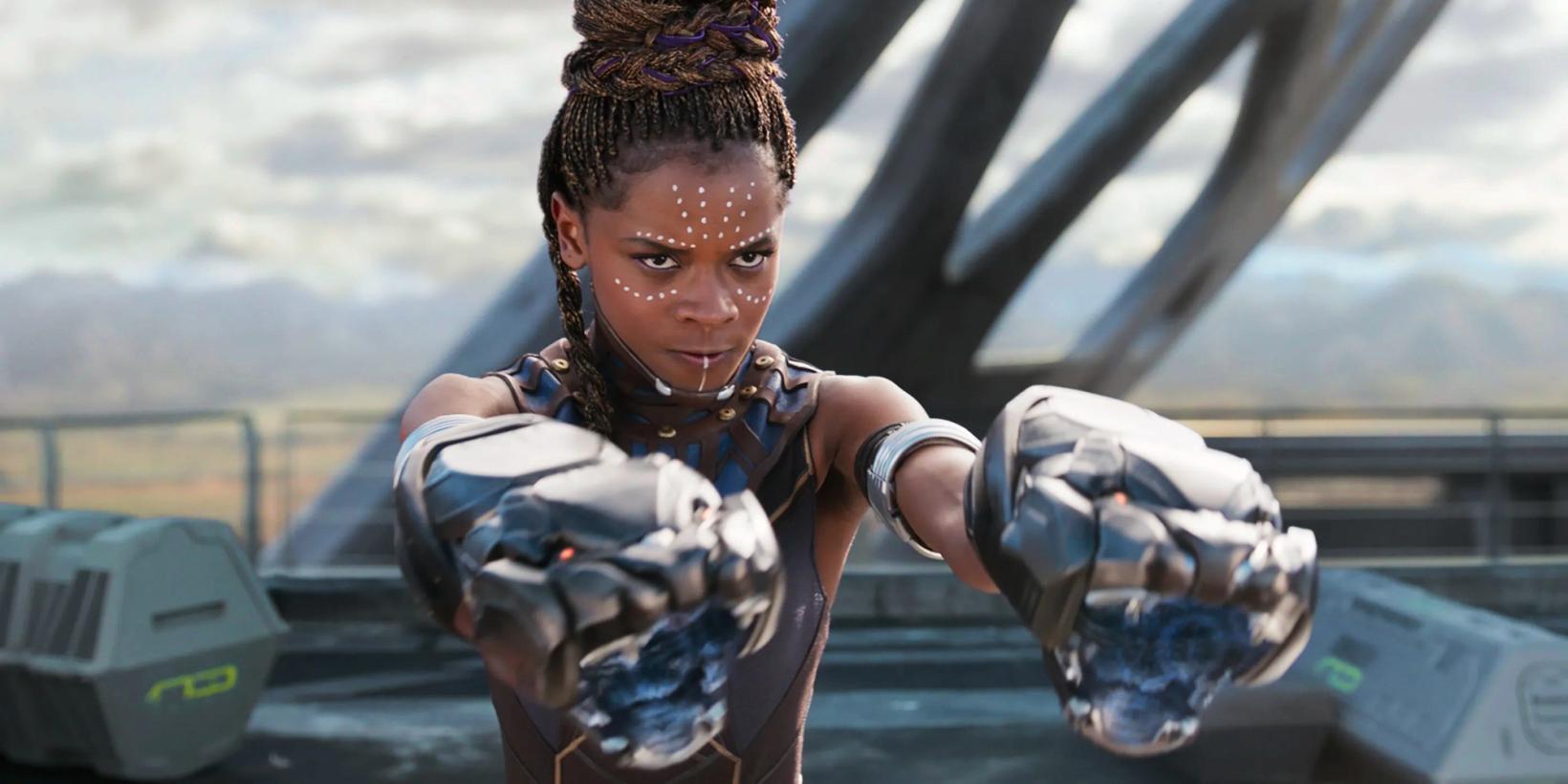 Letitia Wright som Shuri i Black Panther