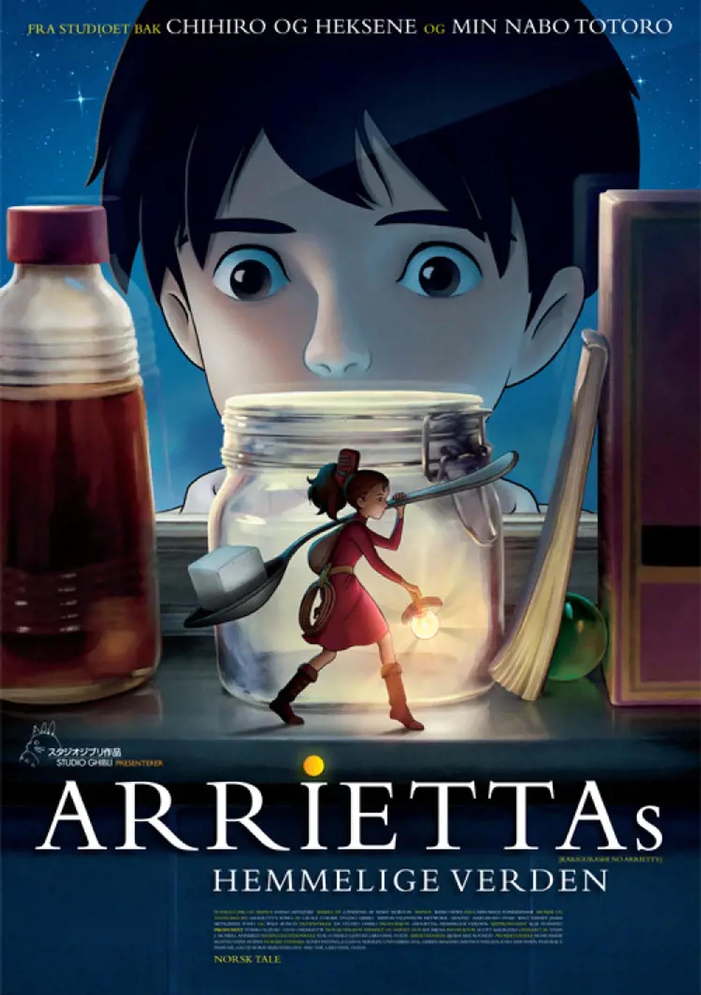 Plakat for 'Arriettas hemmelige verden'