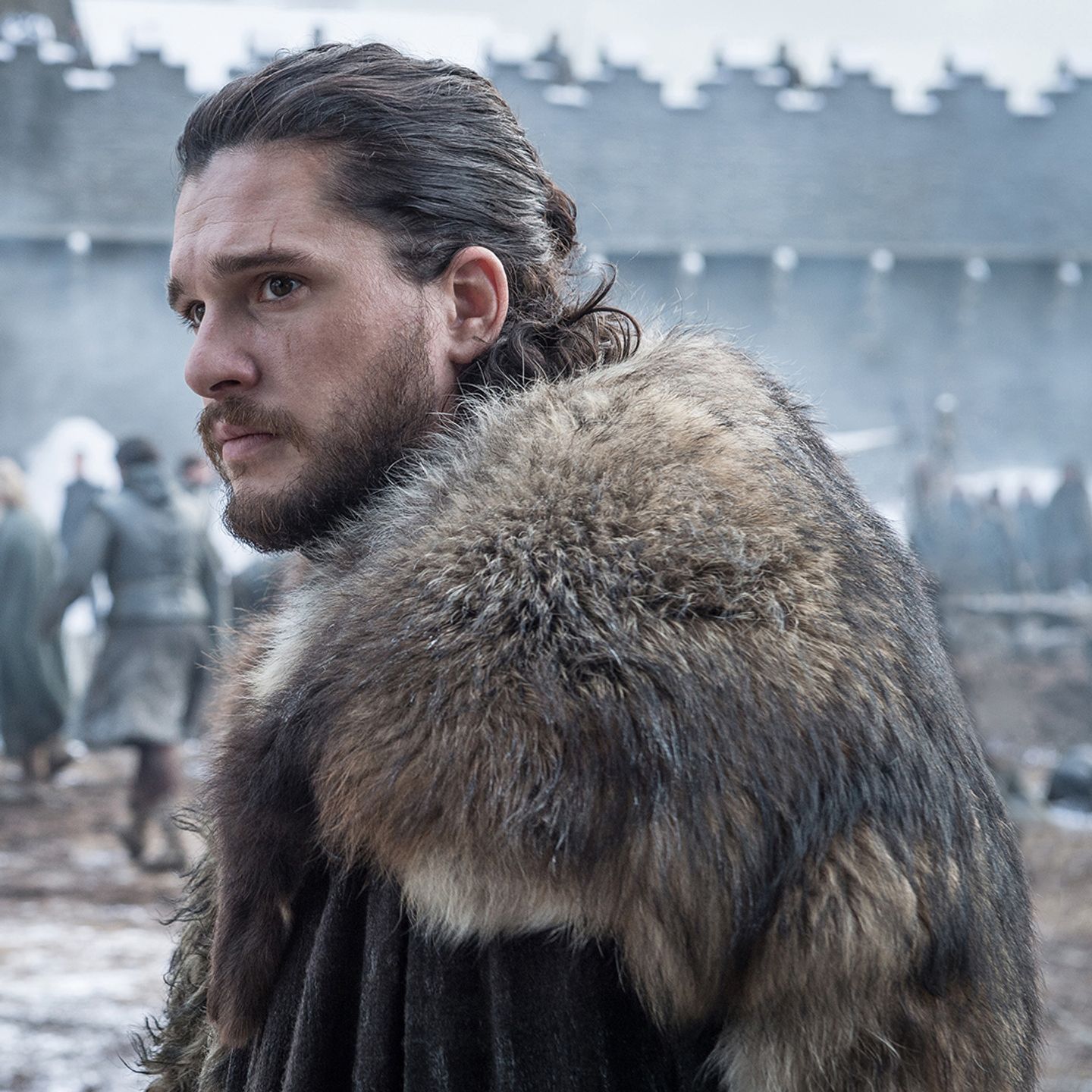 Kit Harington i Game of Thrones sesong 8