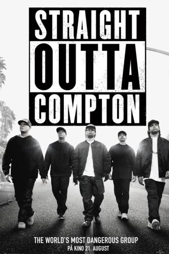 Plakat for 'Straight Outta Compton'