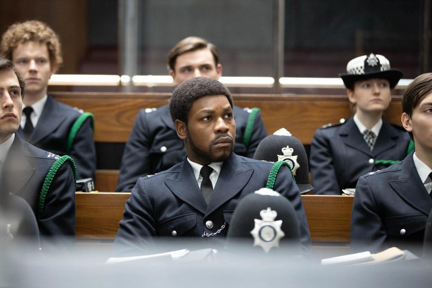 John Boyega i Small Axe, Red, White and Blue