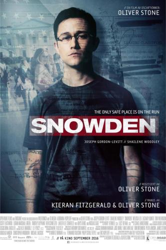 Plakat for 'Snowden'