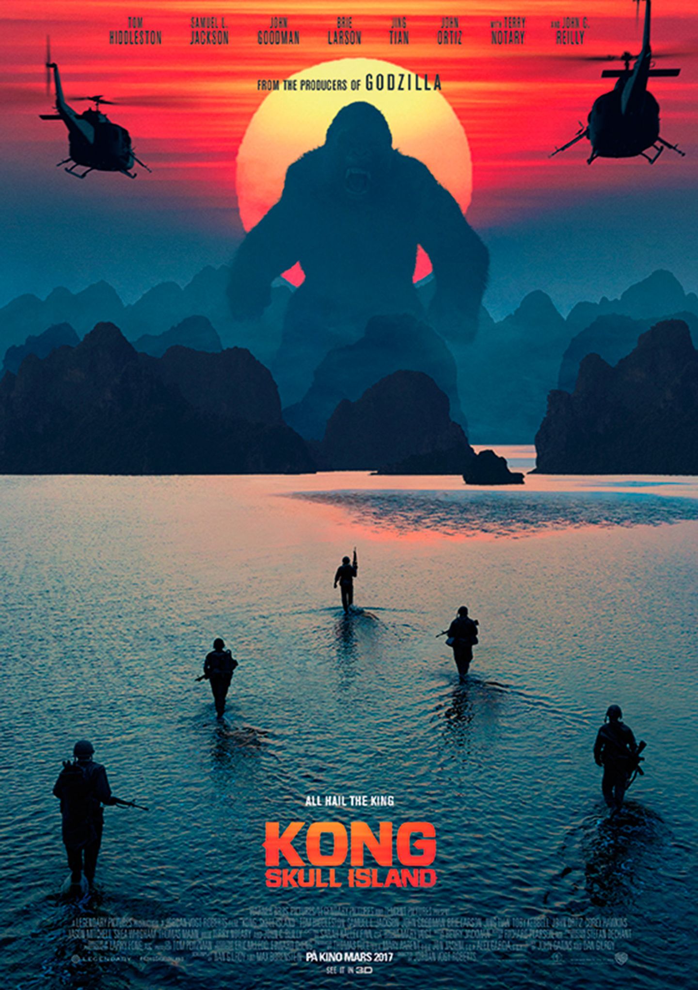 Plakat for 'Kong: Skull Island'