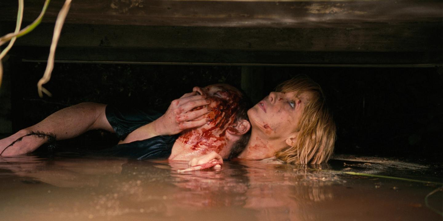 Michael Fassbender og Kelly Reilly i Eden Lake