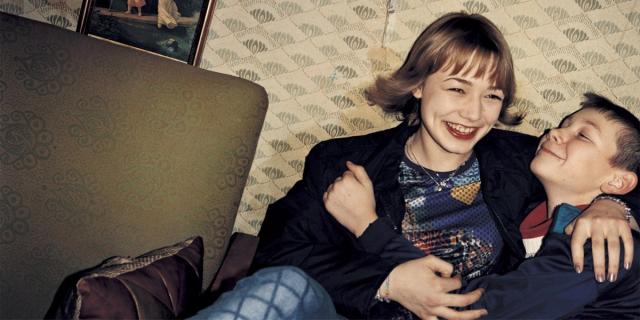 Oksana Akinshina og Artyom Bogucharskiy i Lilja 4-ever