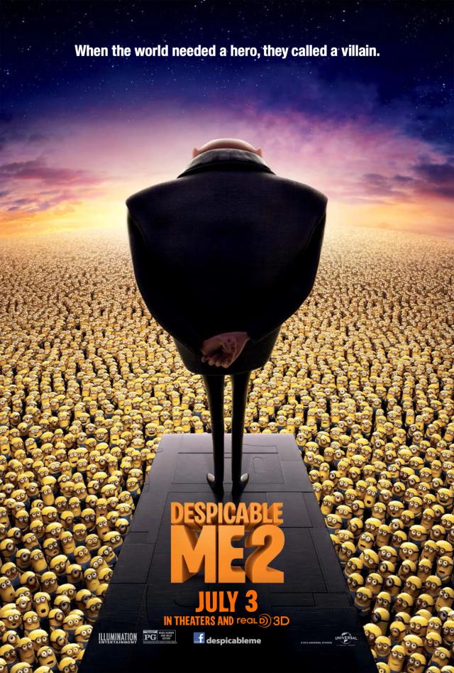 Grusomme meg 2 (3D, norsk tale)