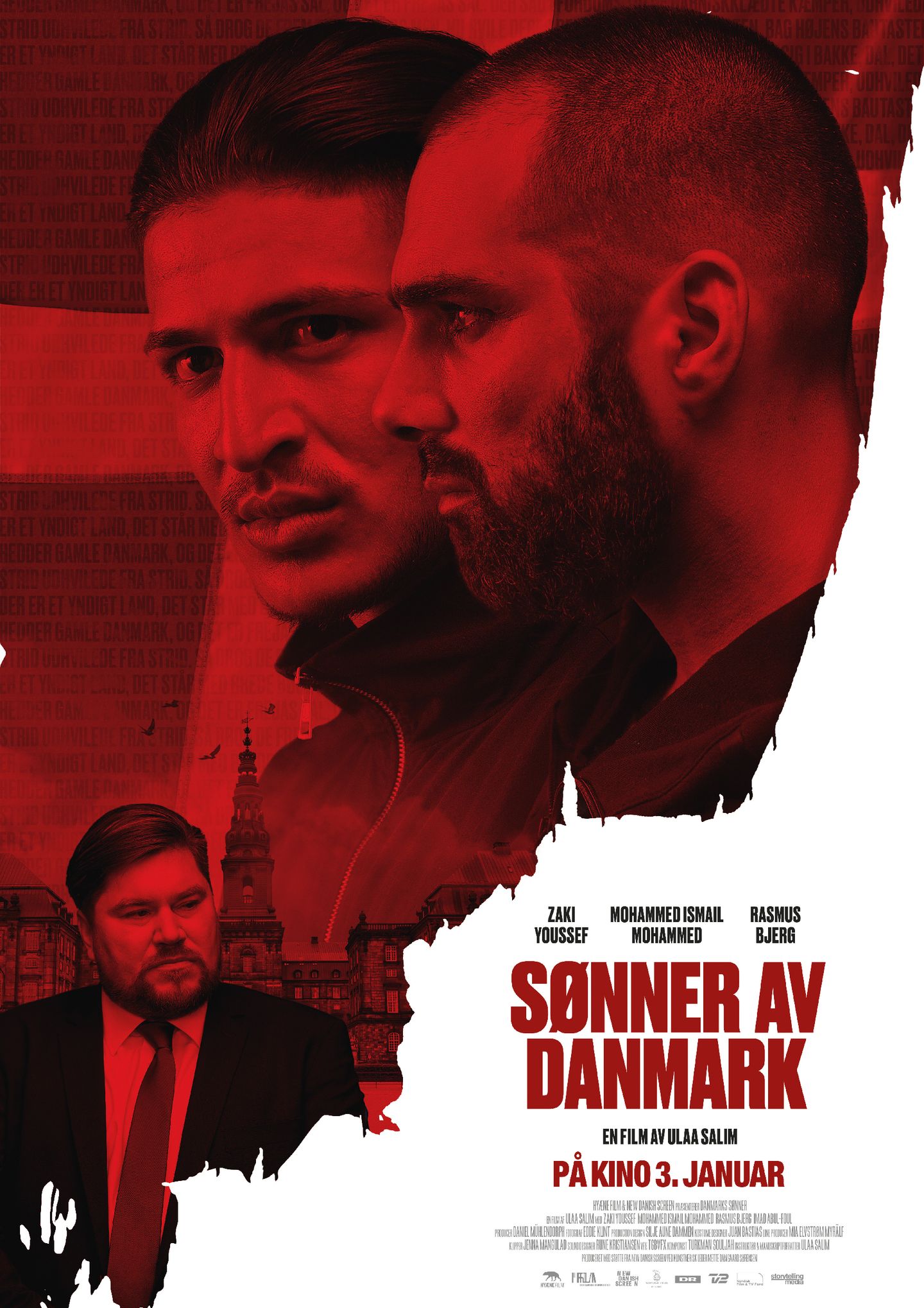 Plakat for 'Sønner av Danmark'