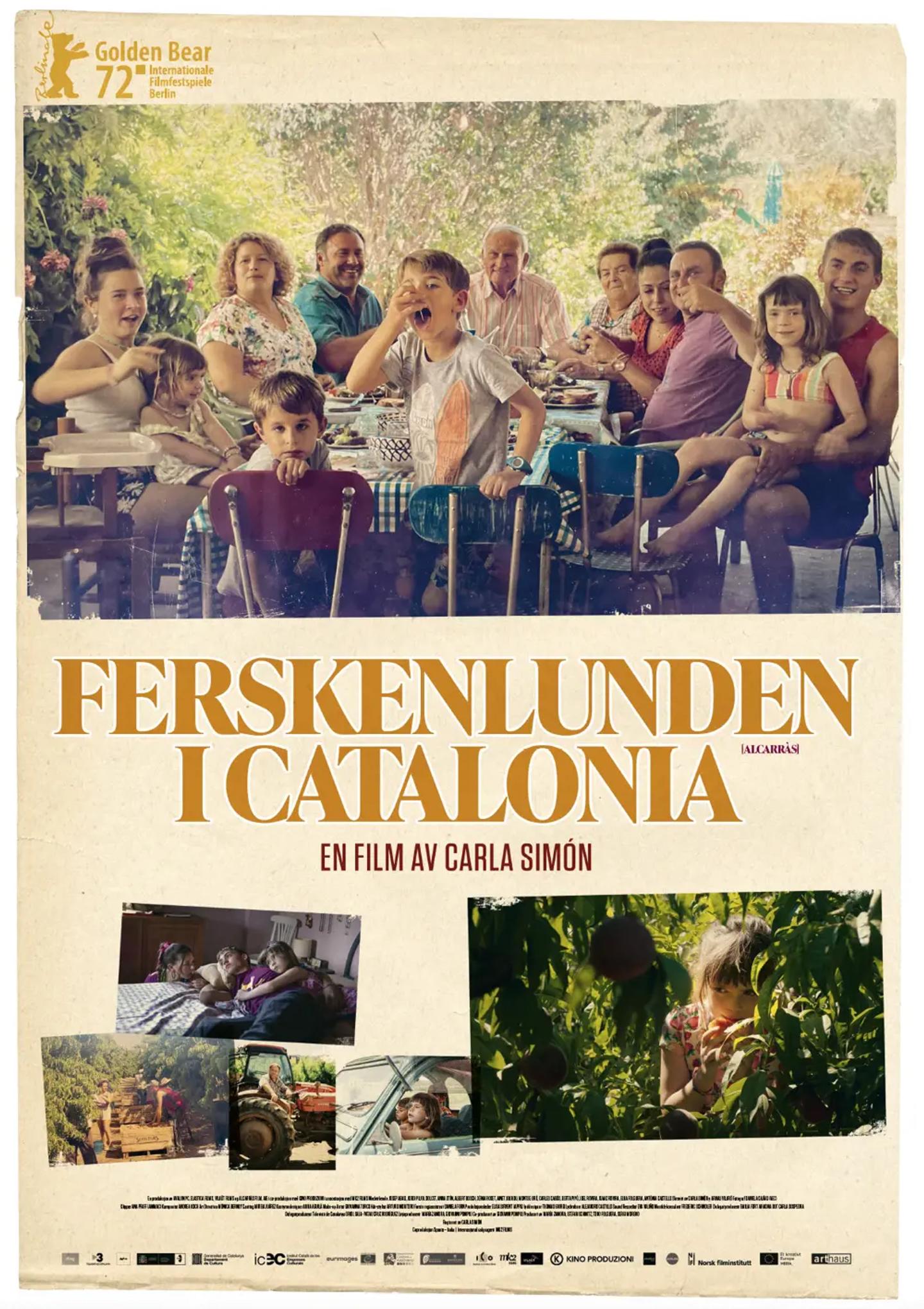 Plakat for 'Ferskenlunden i Catalonia'