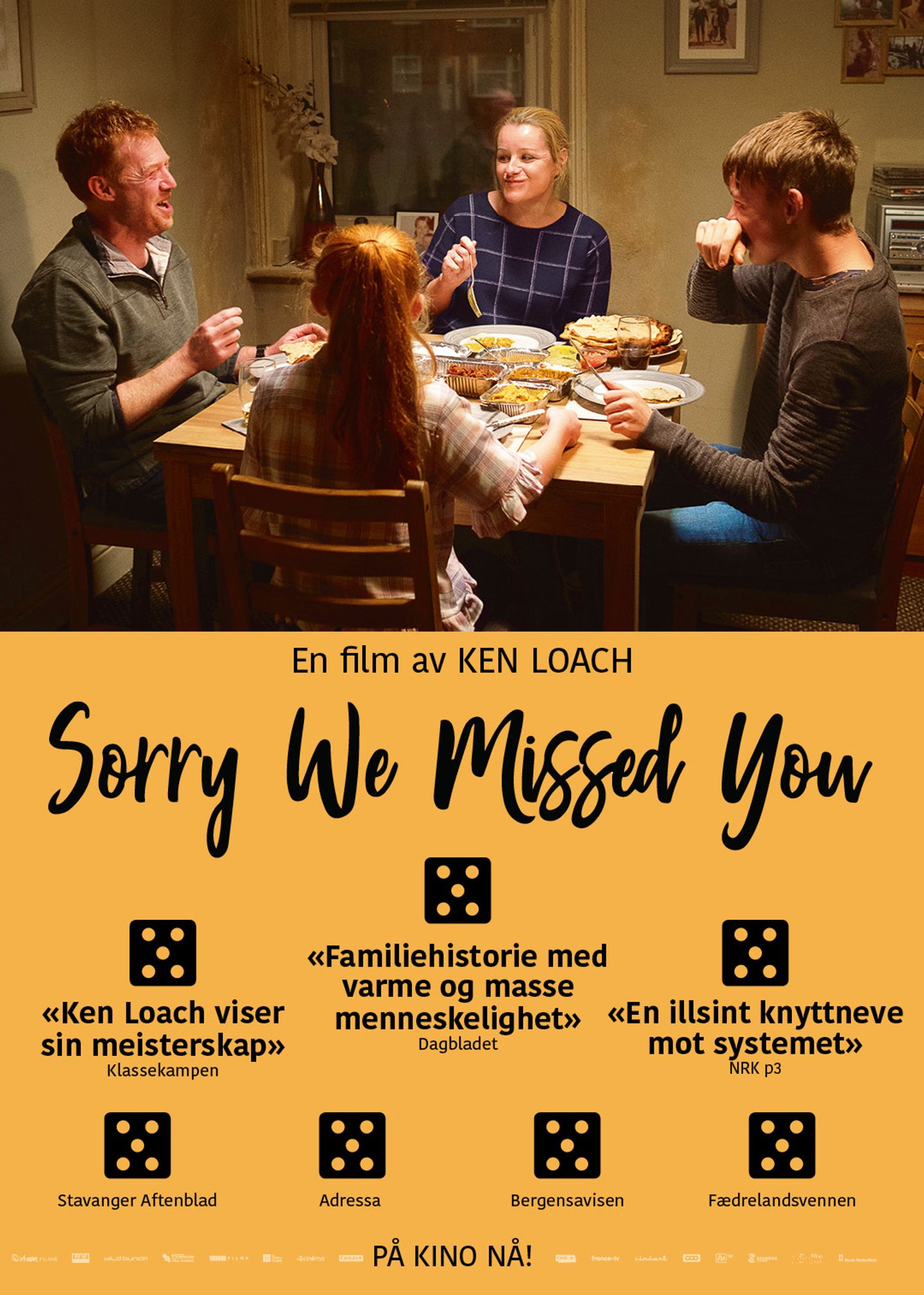 Plakat for 'Sorry We Missed You'