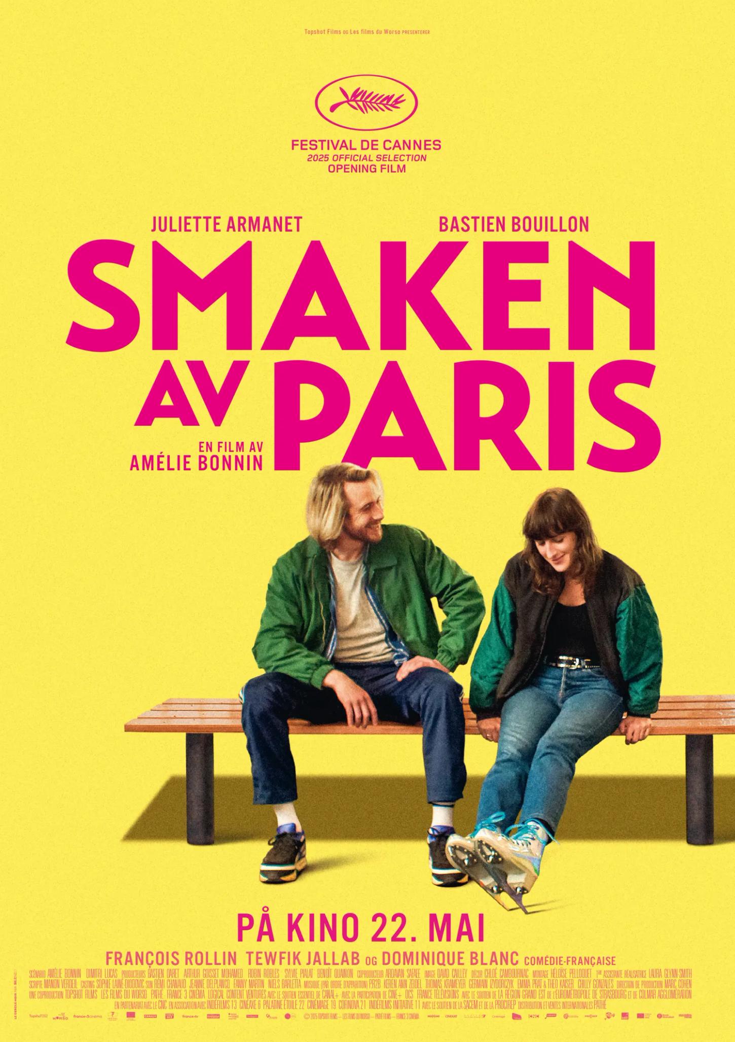 Plakat for 'Smaken av Paris'