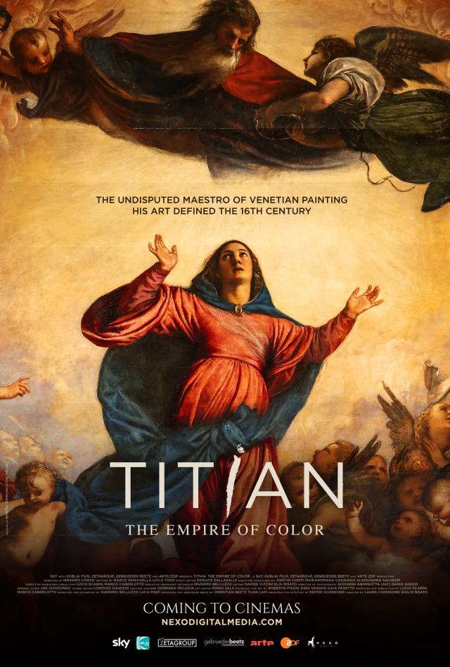Plakat for 'Titian - the Empire of Colour '