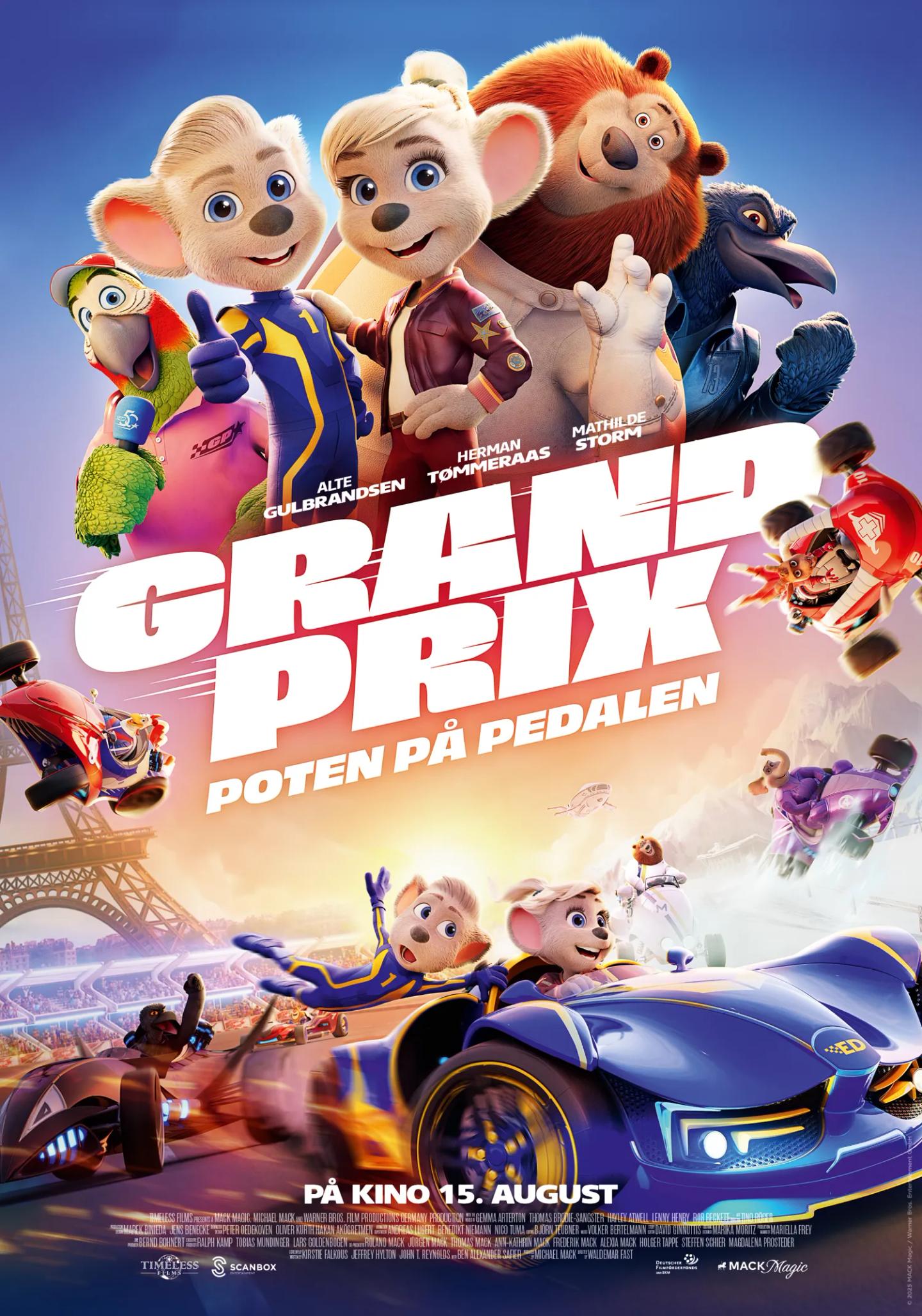 Grand Prix - Poten på pedalen