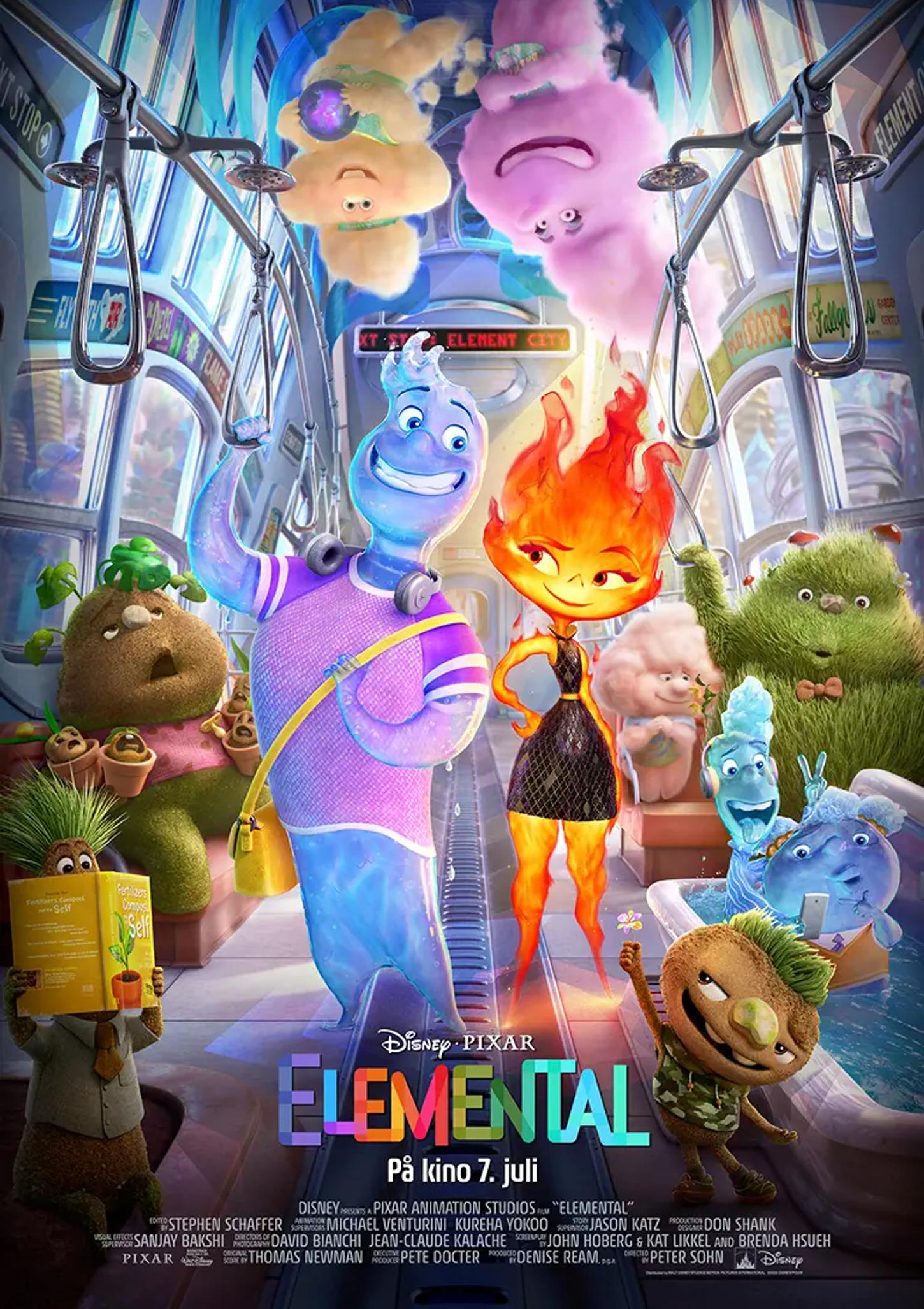 Plakat for 'Elemental'