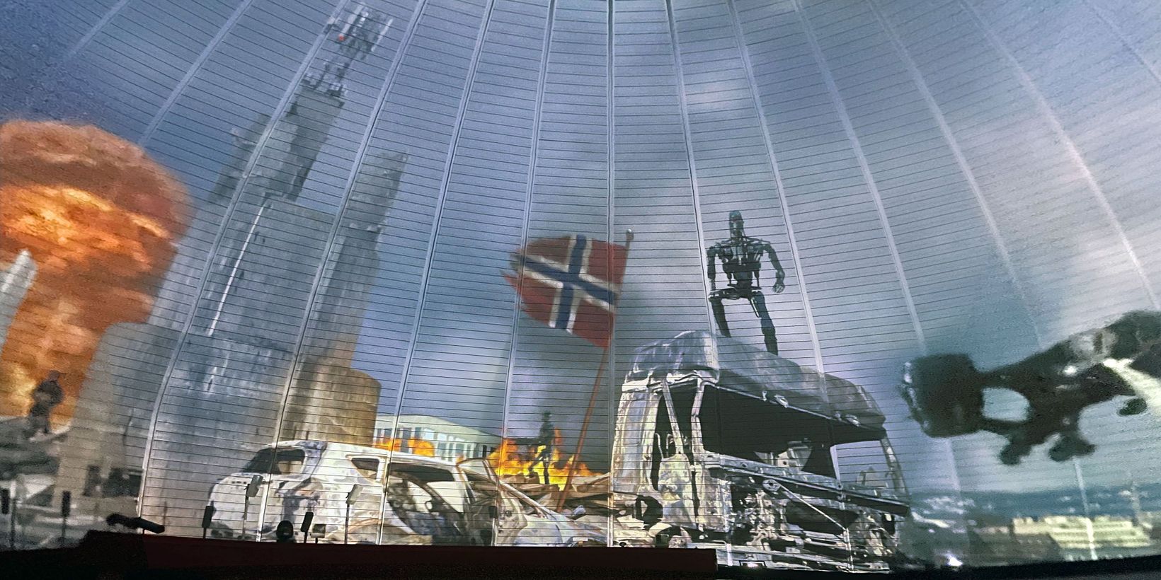 Terminator 2 på Colosseum – se kuppelen!