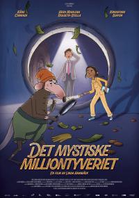 Plakat for 'Det mystiske milliontyveriet'