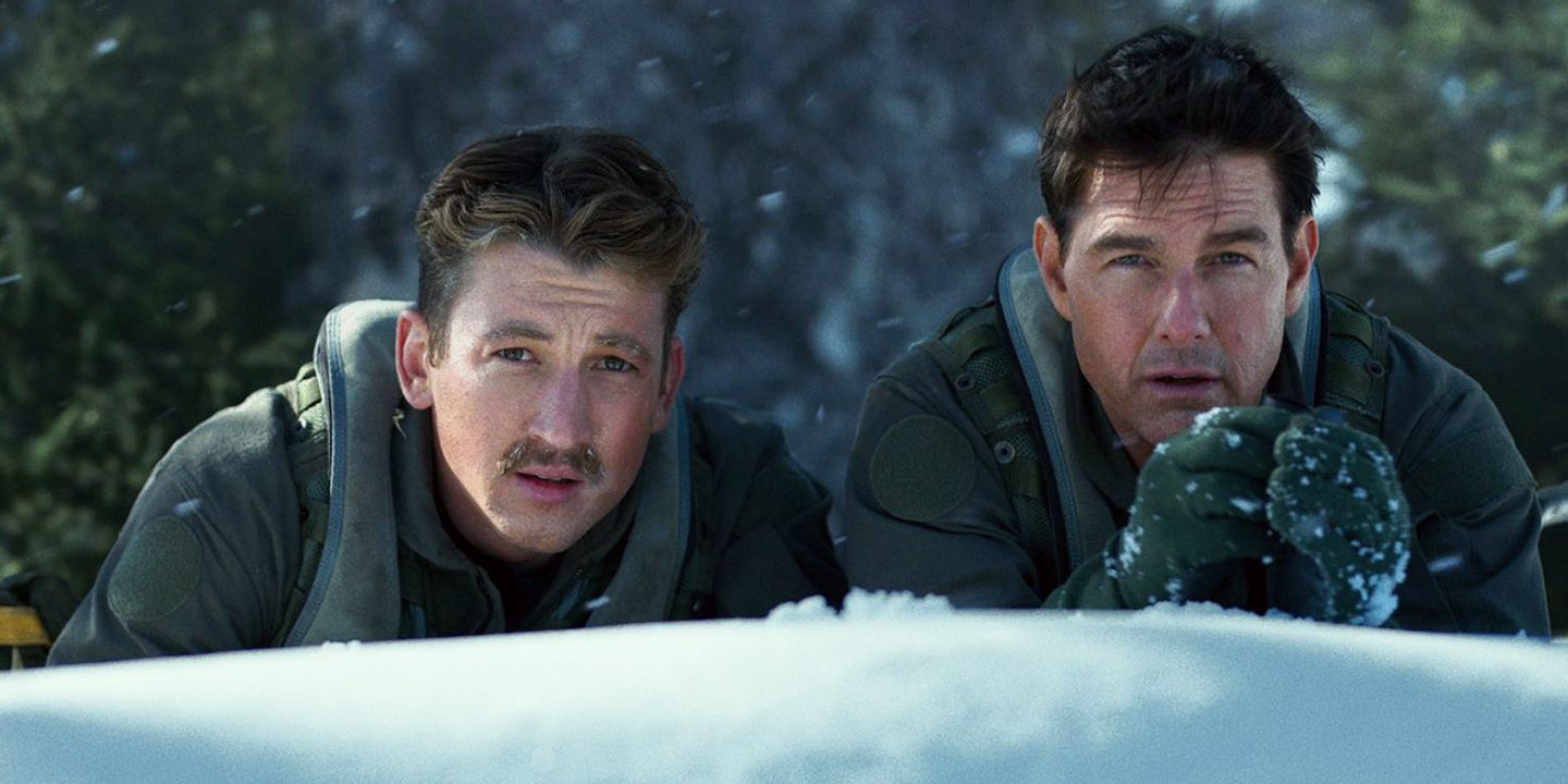 Miles Teller og Tom Cruise i Top Gun Maverick