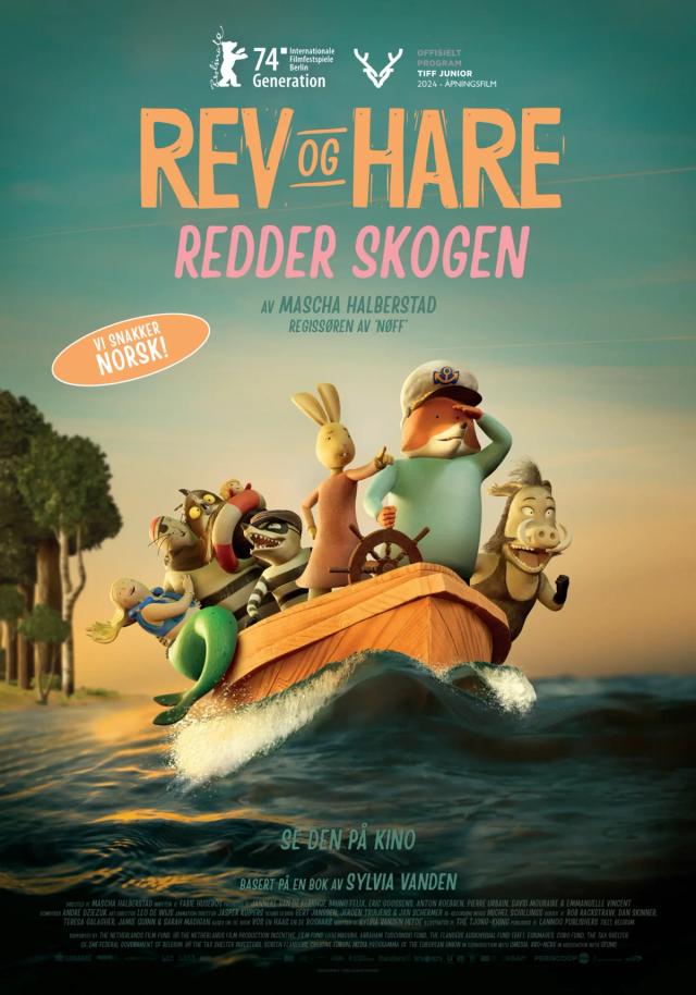 Bilde fra 'Rev og Hare redder skogen'