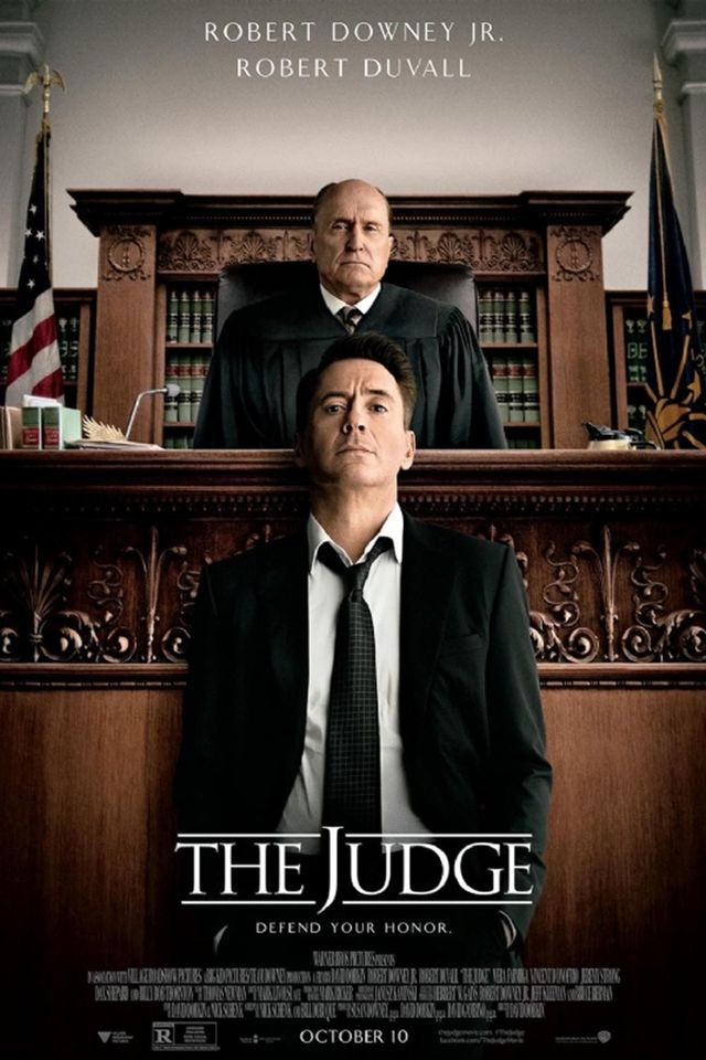 Robert Downey Jr. og Robert Duvall i The Judge