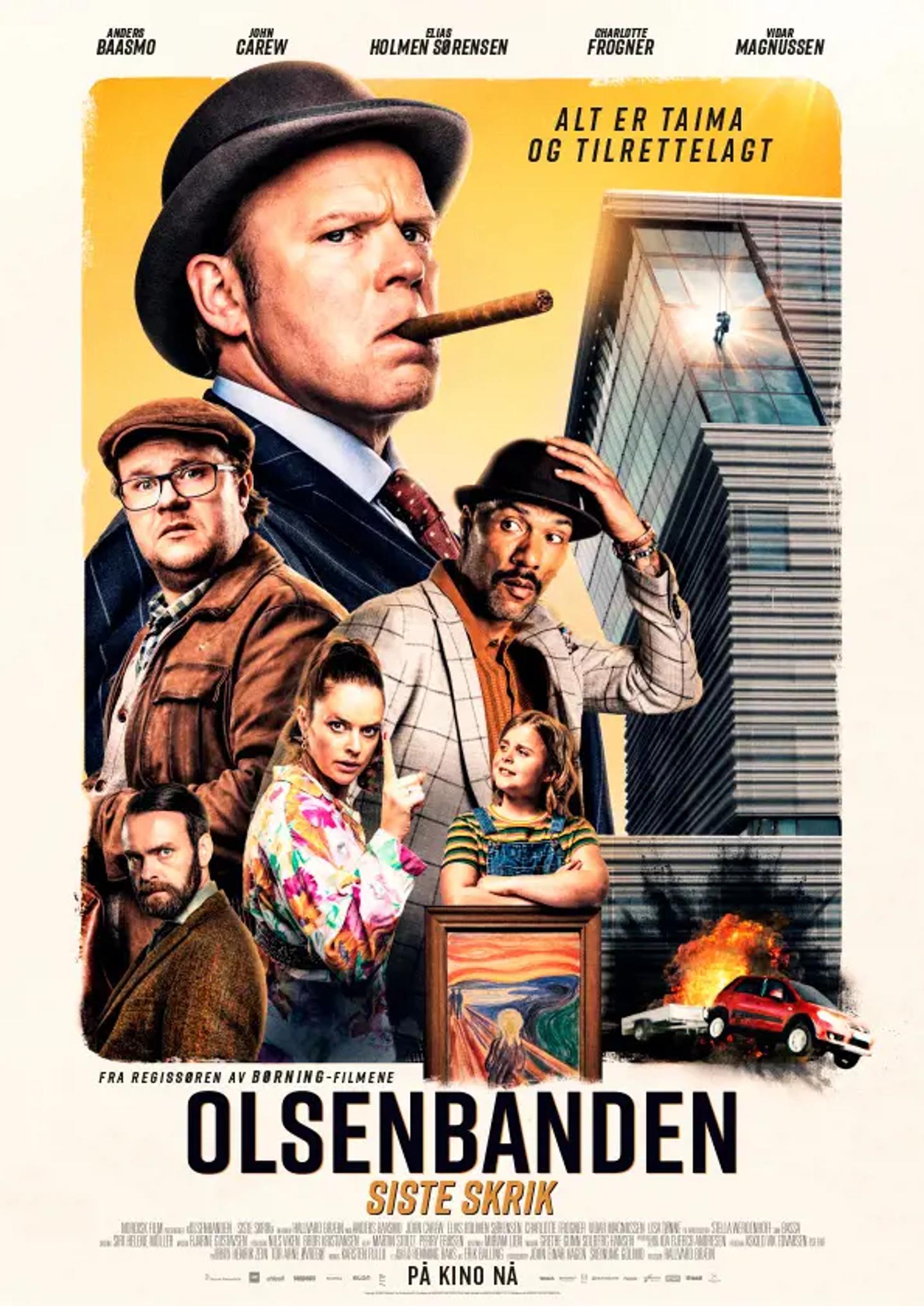 Plakat for 'Olsenbanden - siste skrik'