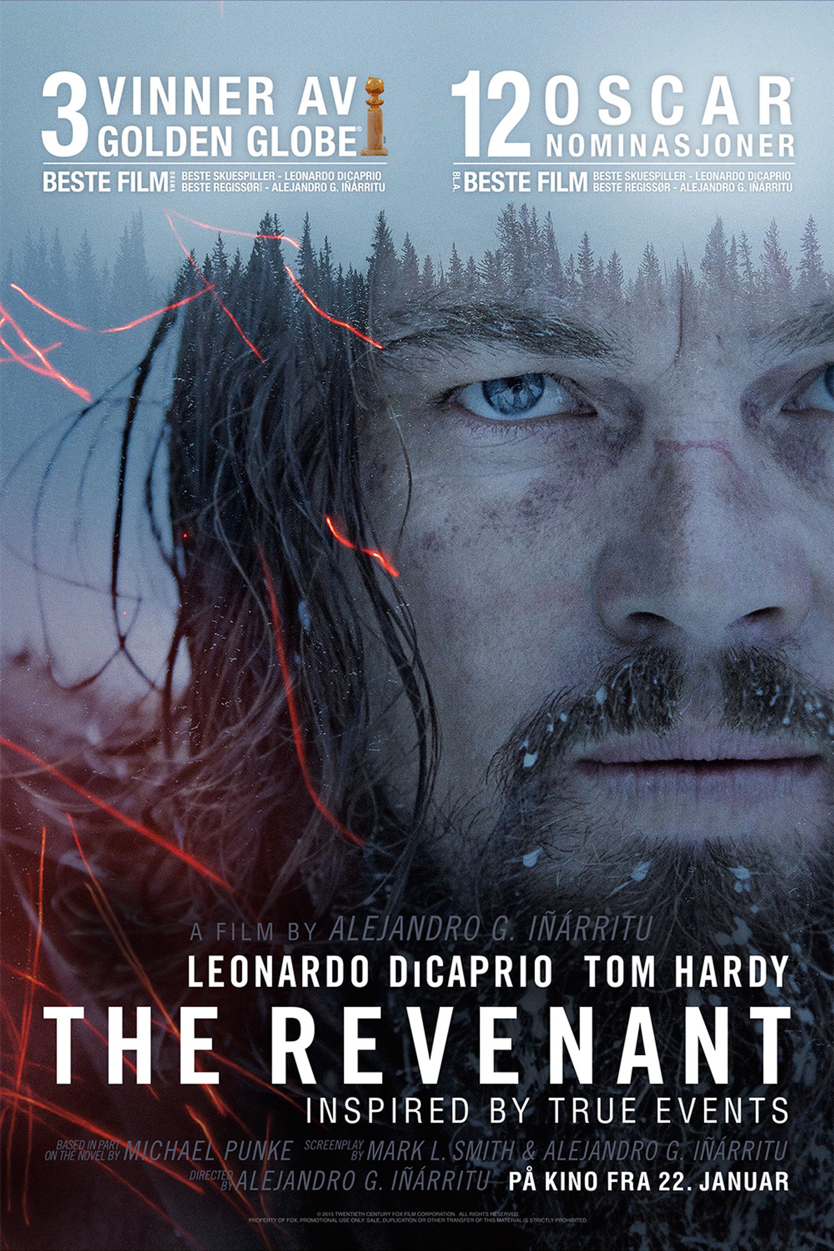 Plakat for 'The Revenant'