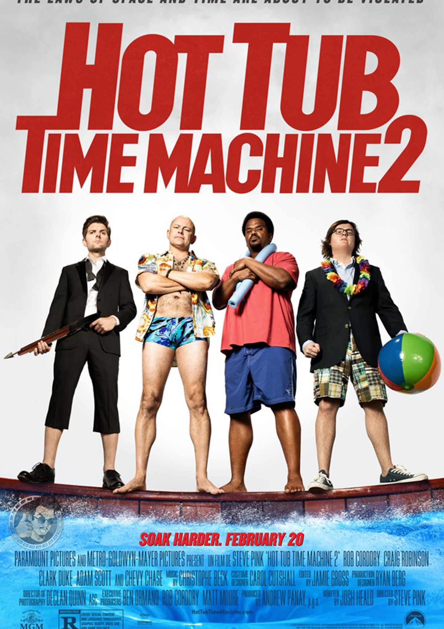 Plakat for 'Hot Tub Time Machine 2'