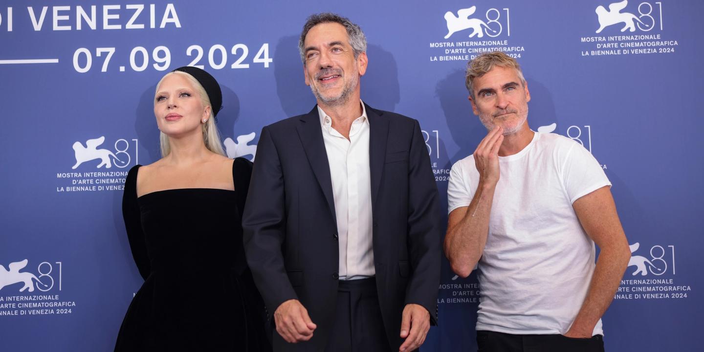 Lady Gaga Todd Phillips og Joaquin Phoenix