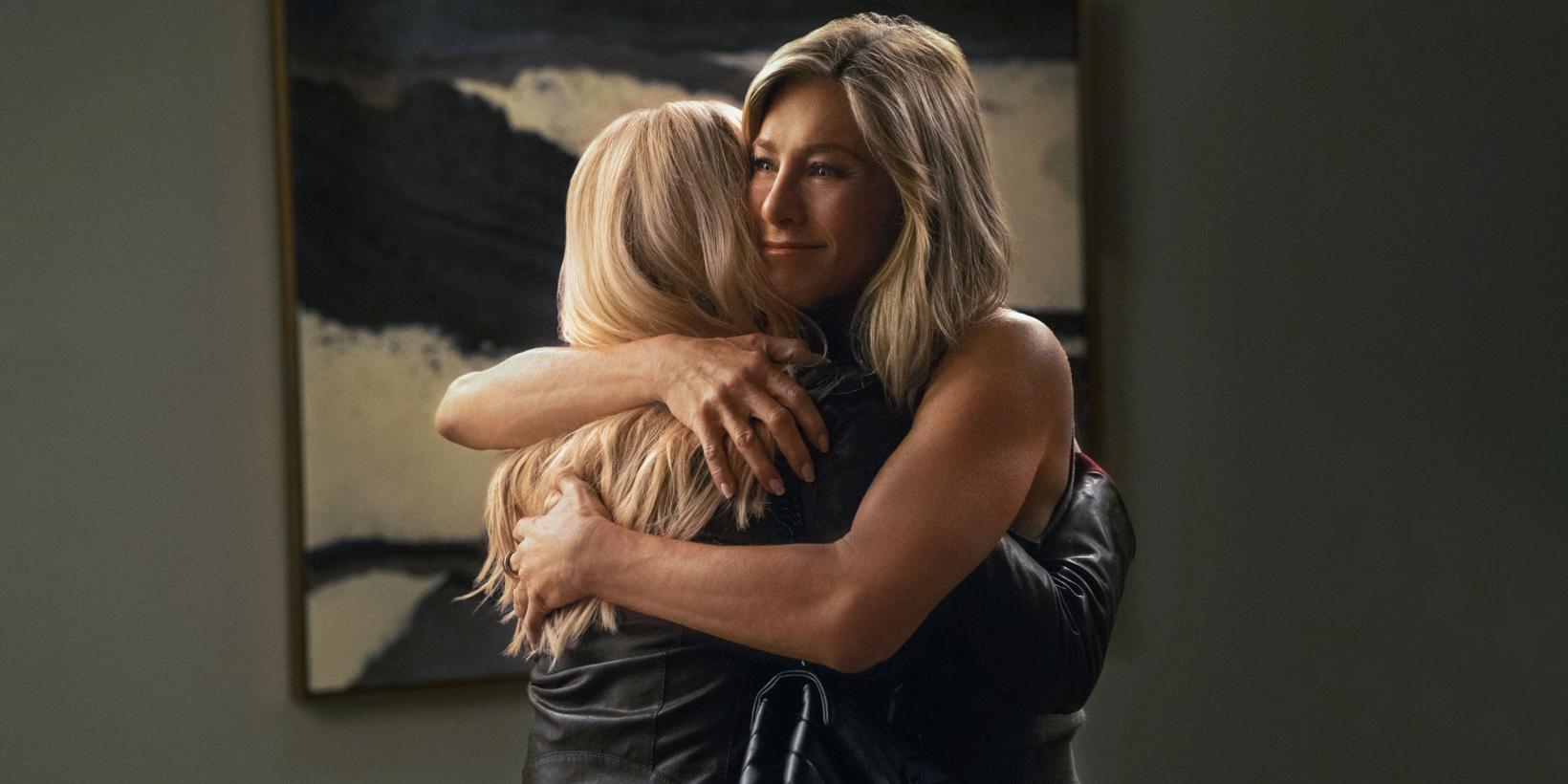Jennifer Aniston og Reese Witherspoon i The Morning Show sesong 4