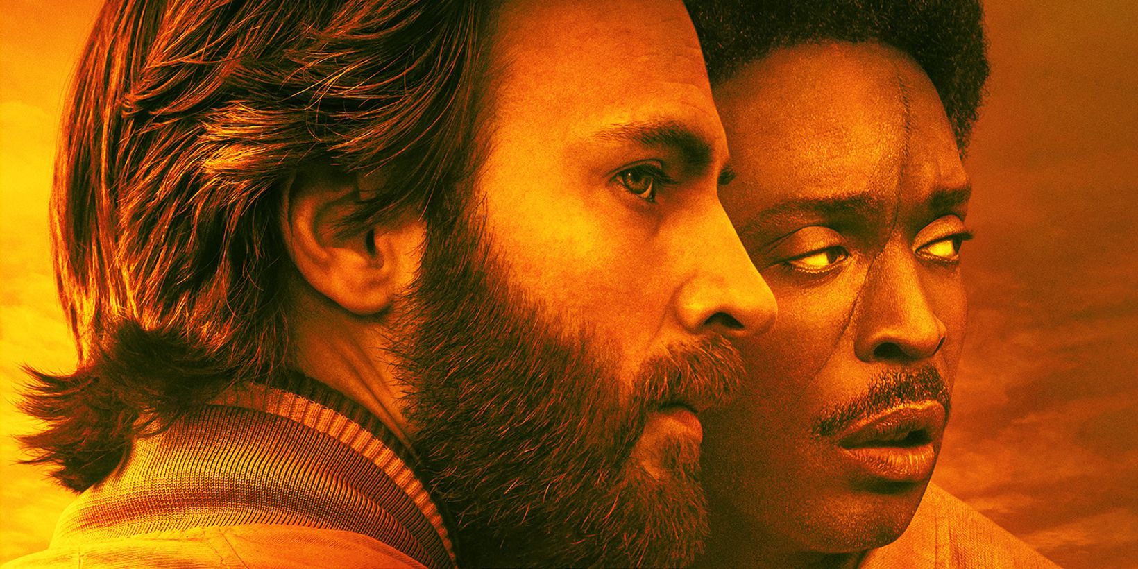 Chris Evans og Michael K. Williams i Red Sea Diving Resort