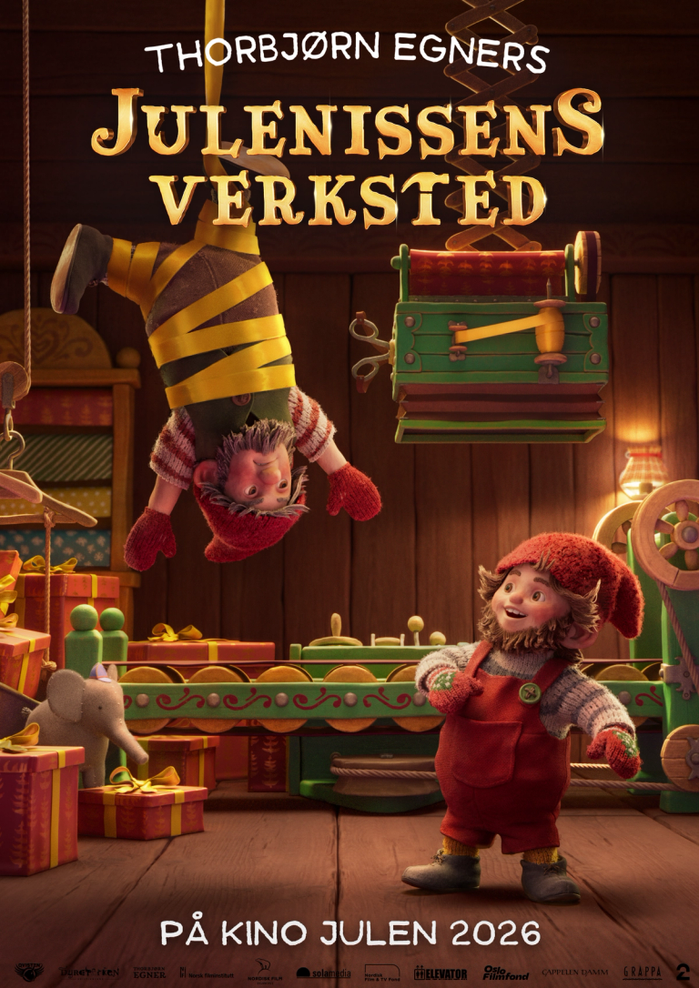 Plakat for 'Julenissens verksted'