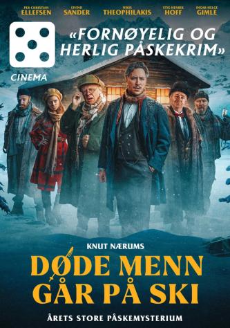 Plakat for 'Døde menn går på ski'