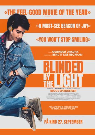 Plakat for 'Blinded by the light'