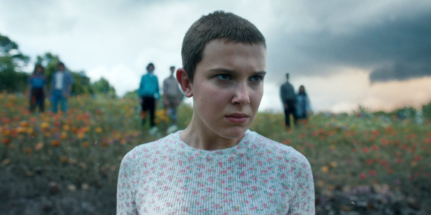 Millie Bobby Brown i Stranger Things sesong 4 epi 9