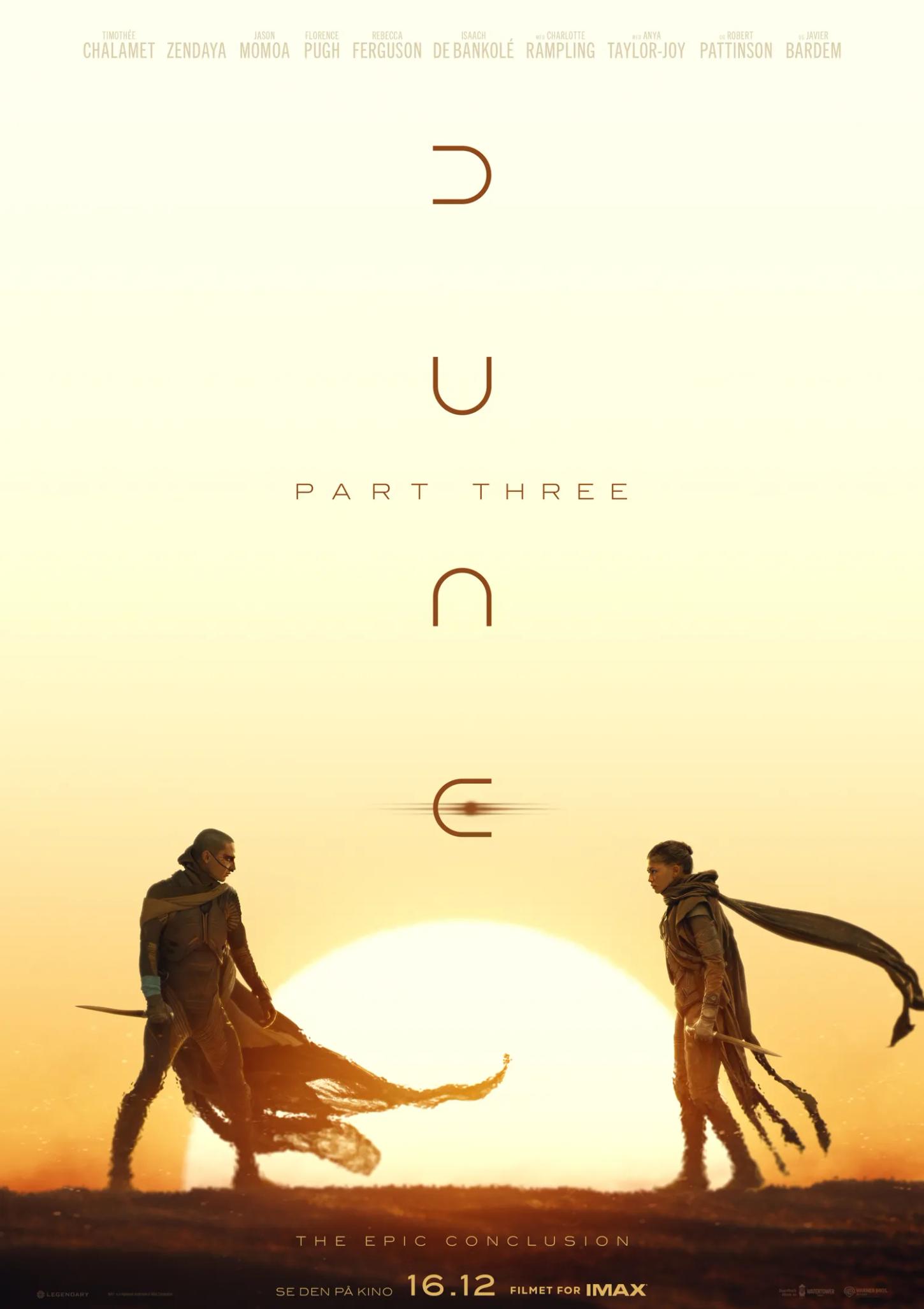 Plakat for 'Dune: Part Three'