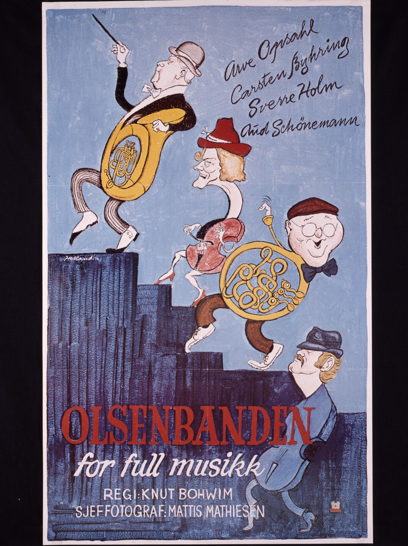 Olsenbanden 7 -  for full musikk (1976)