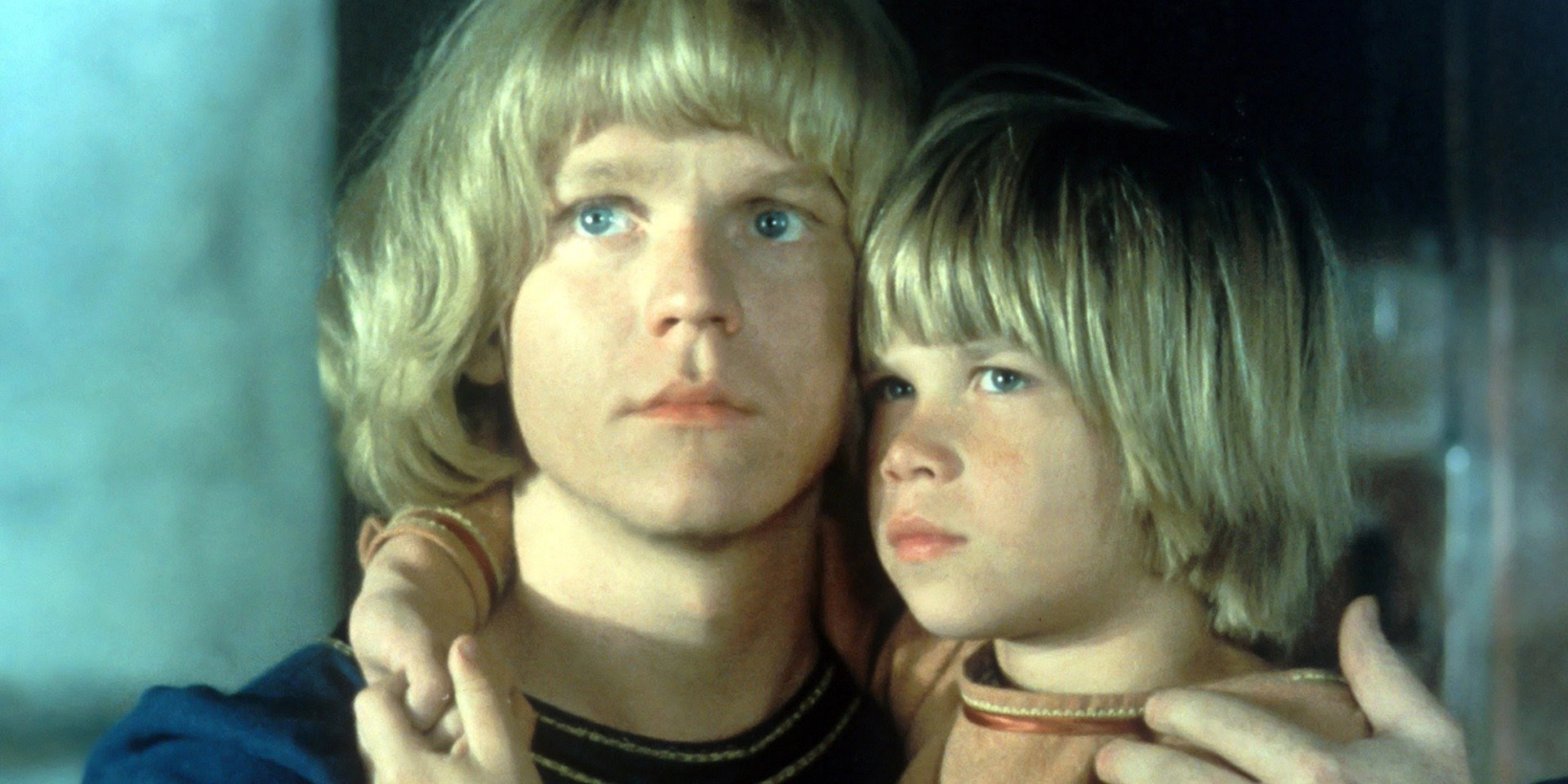 Brødrene Jonatan og Kavring i filmatiseringen av Astrid Lindgrens Brødrene Løvehjerte.