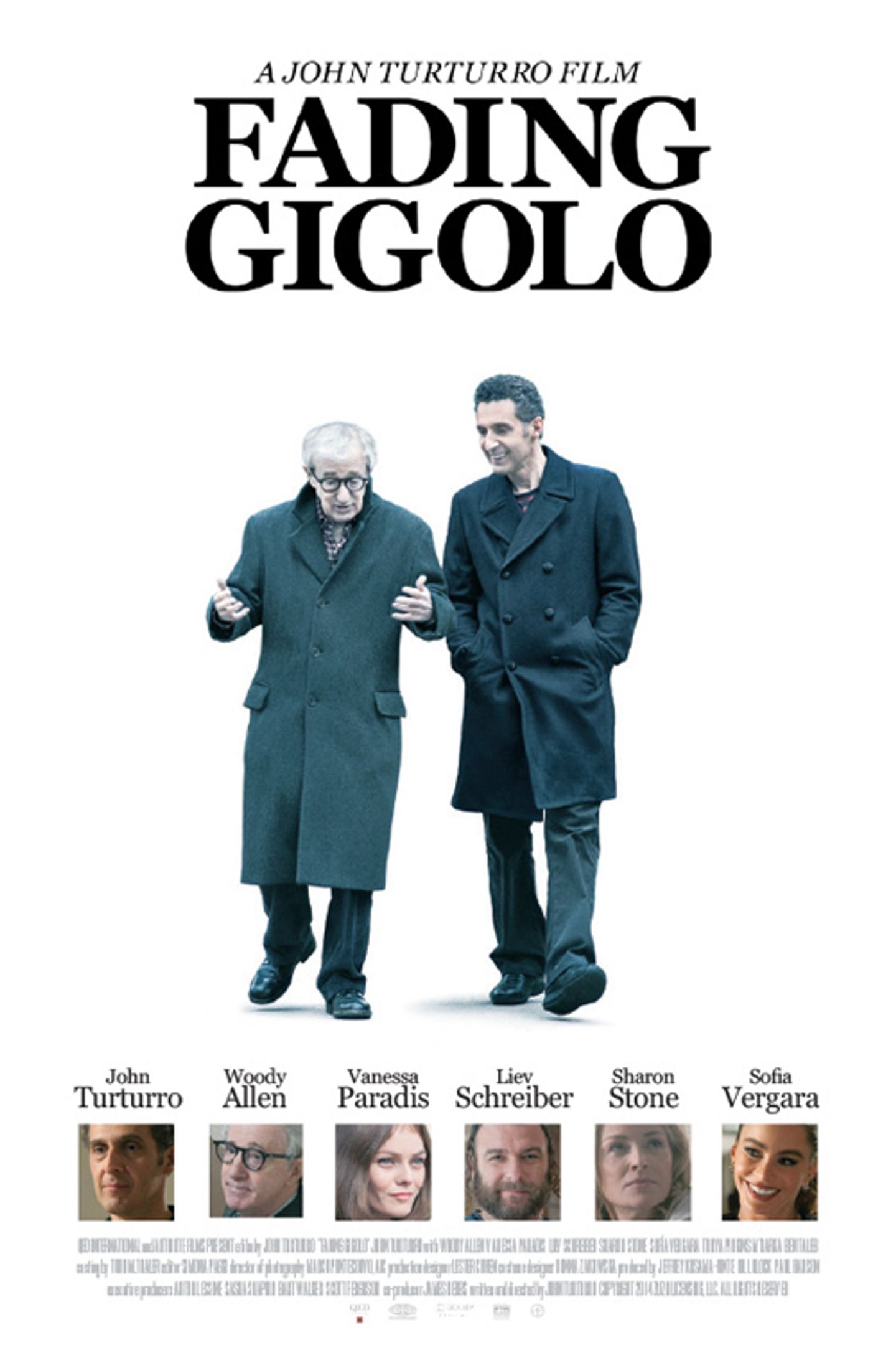 Plakat for 'Fading Gigolo'