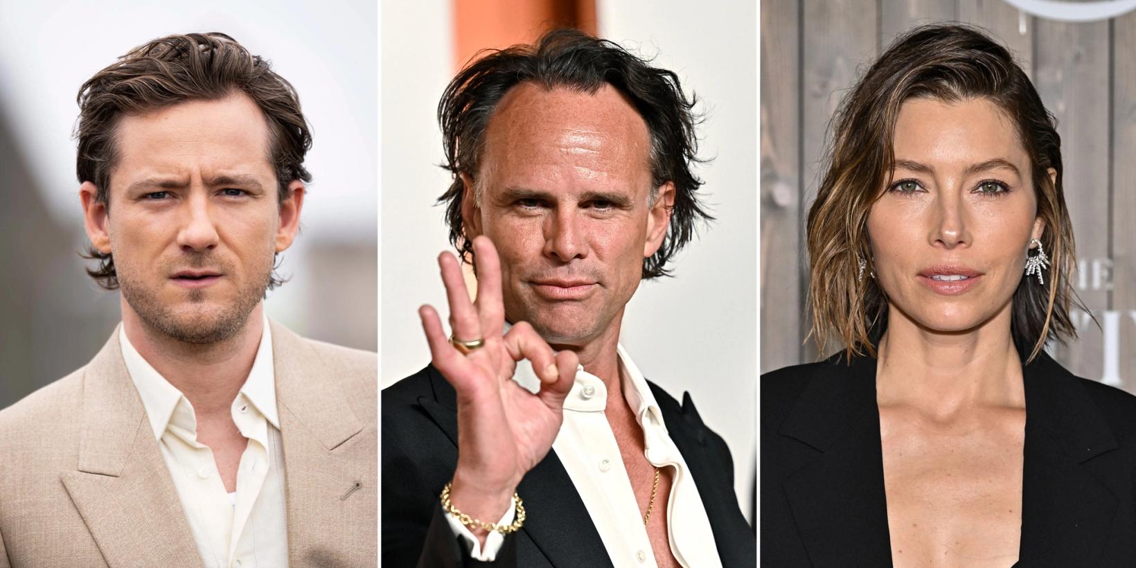 Lewis Pullman, Walton Goggins og Jessica Biel - Batso