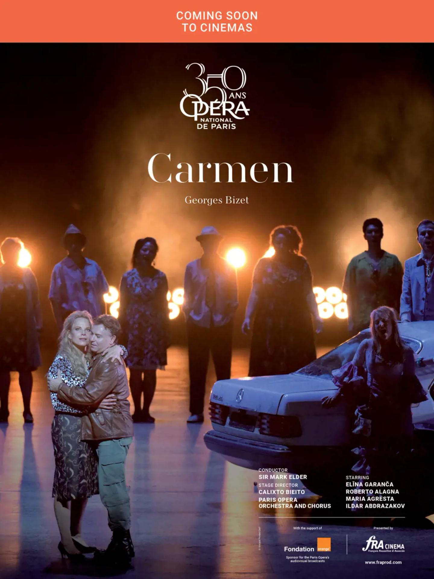 Plakat for 'Carmen - Opera Paris 18/19'