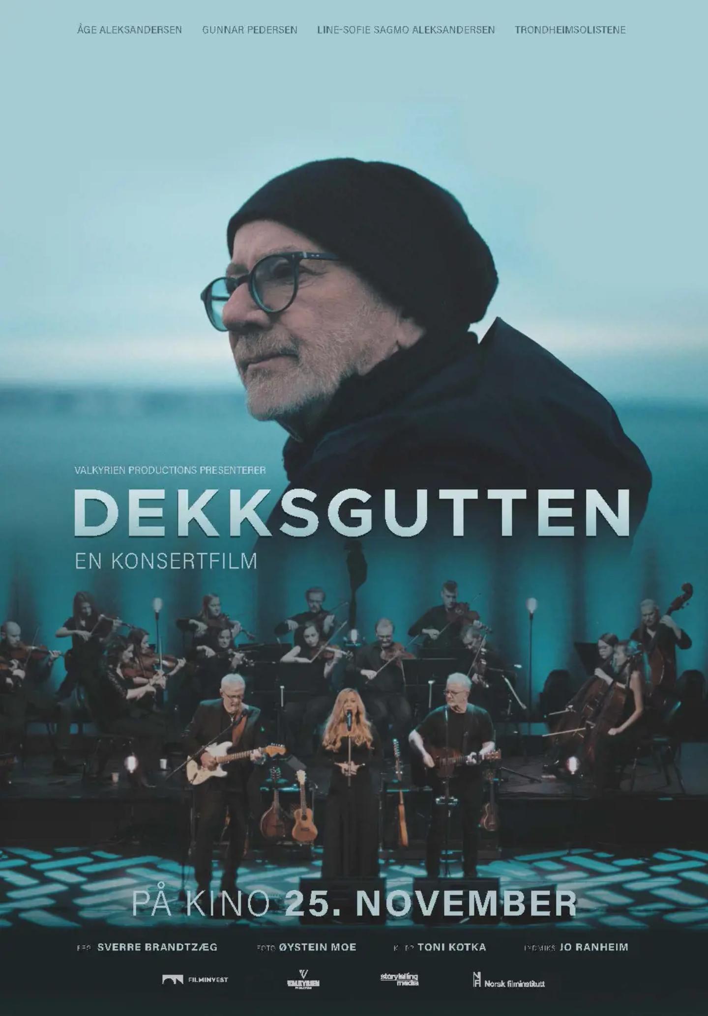 Plakat for 'Dekksgutten - En konsertfilm'