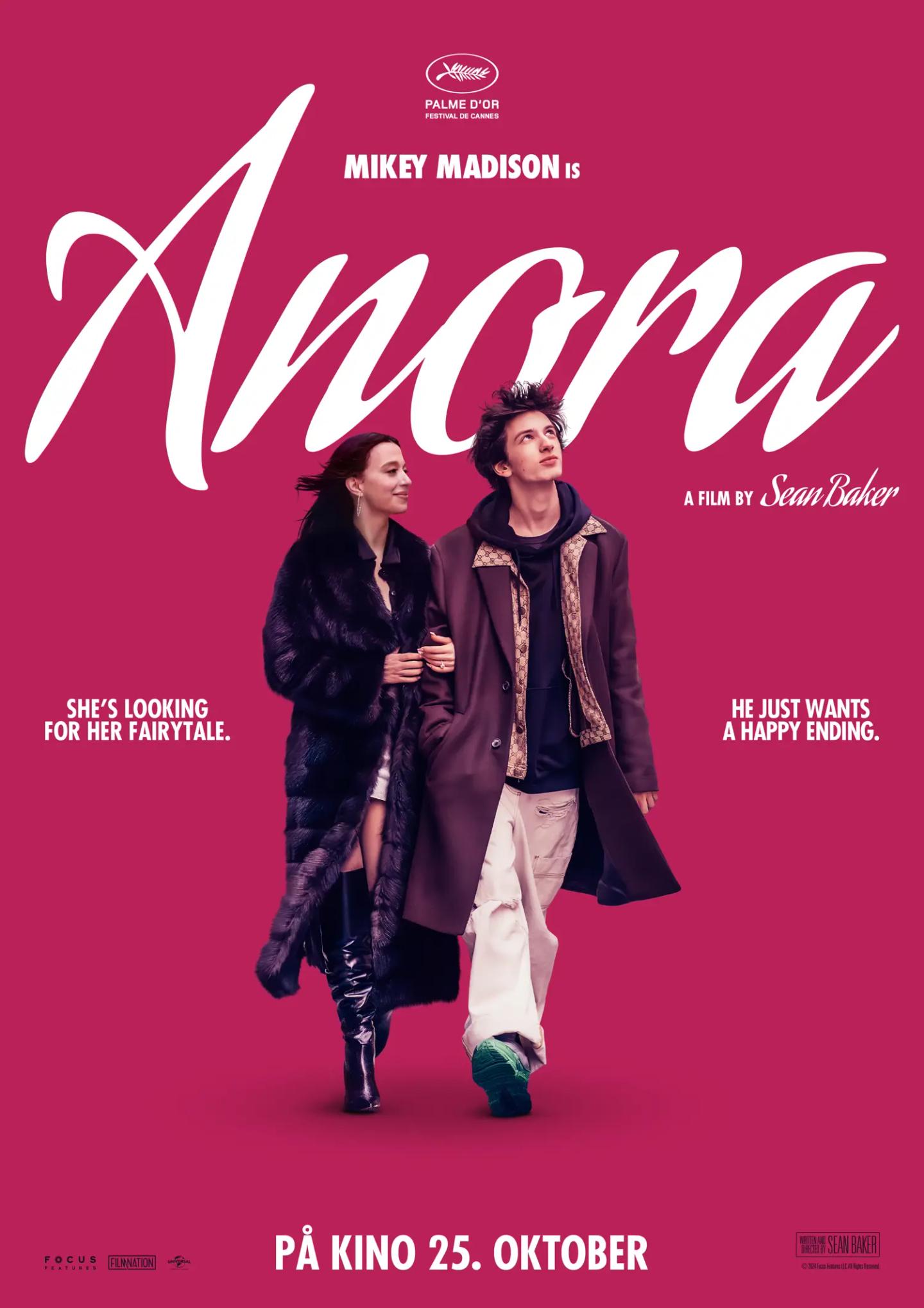 Plakat for 'Anora'