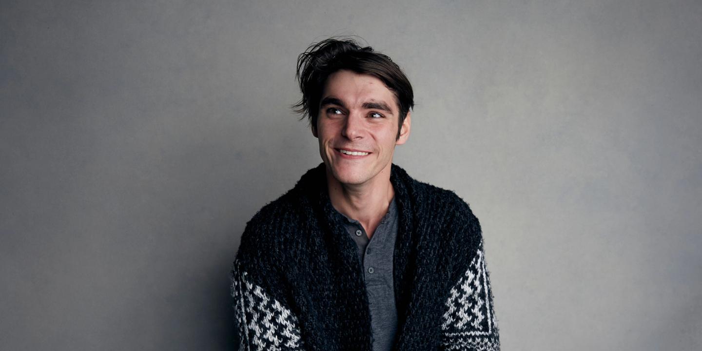 Promobilde av RJ Mitte for filmen Time Share (2018)