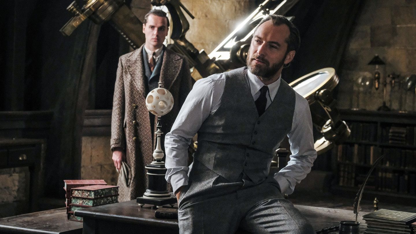 Jude Law i Fabeldyr: Grindelwalds forbrytelser/Fantastic Beasts: The Crimes of Grindelwald